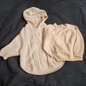 Cat & Jack  and Pure Born Sweaters Pink Girls 2T/3T